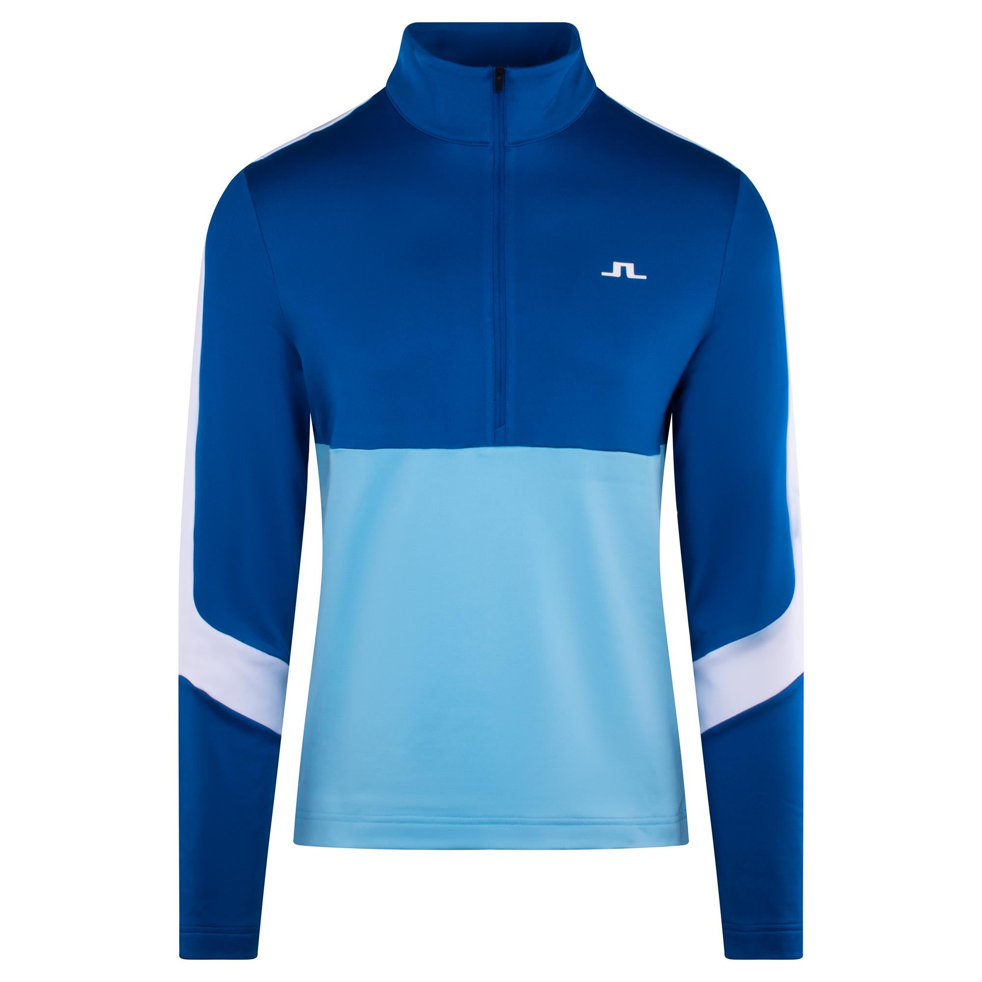 J Lindeberg Carl Mens Golf Mid Layer Baltic Sea